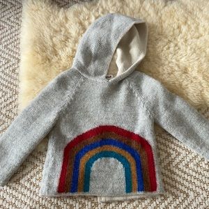 Ouef rainbow sweater size 2
